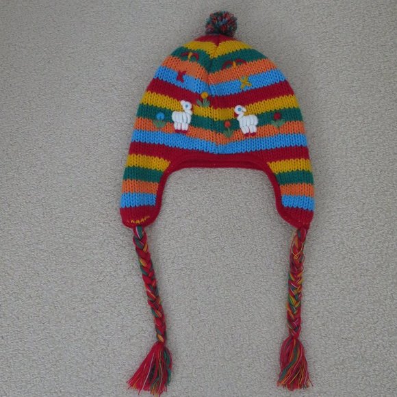 Girls Puruvian Hat - Picture 4 of 6